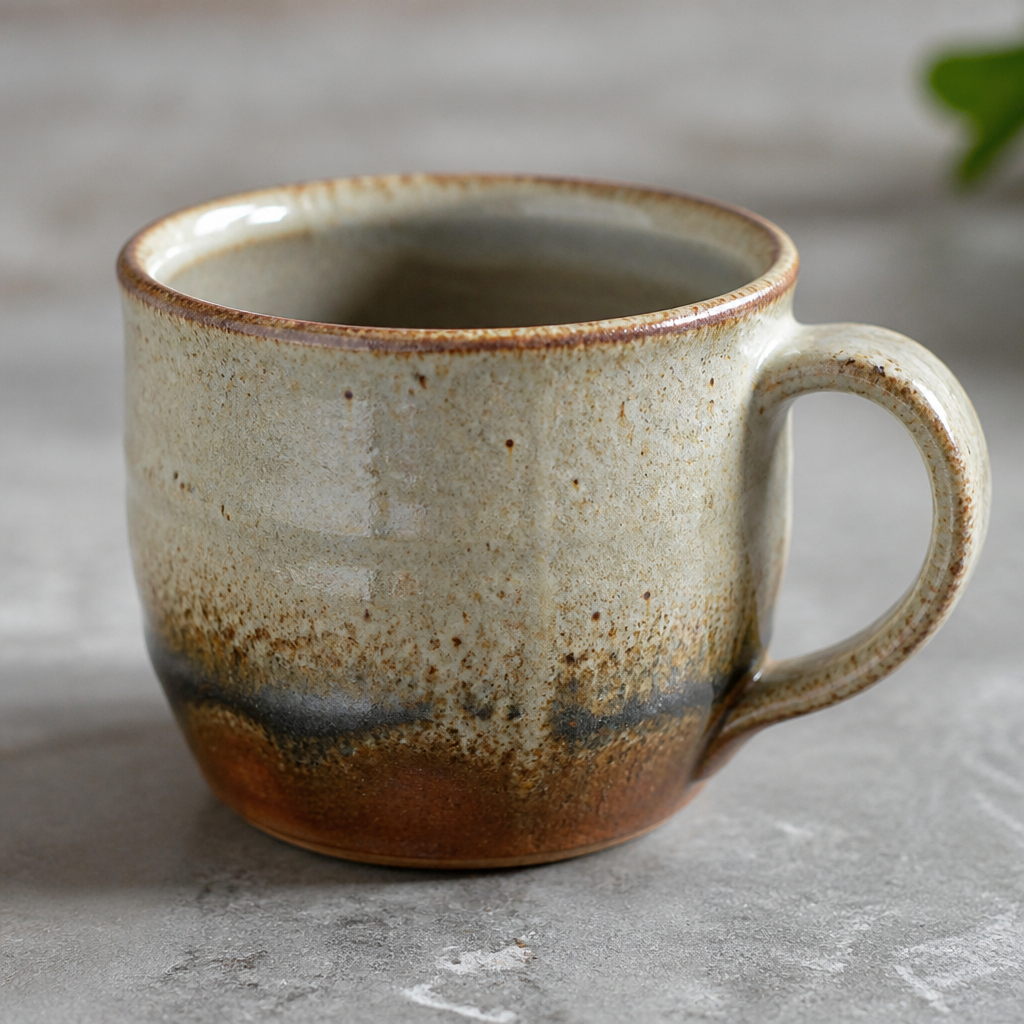 Finished stoneware vessel